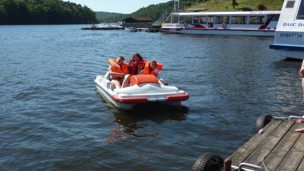 Bateaux à pédales